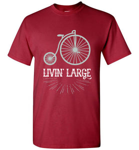 Livin' Large - Vintage Bike Shirt