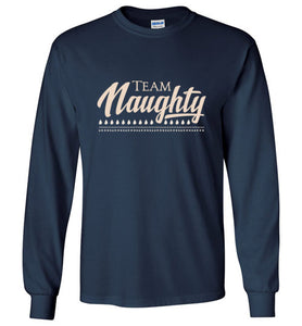Team Naughty - Kids Christmas Shirt
